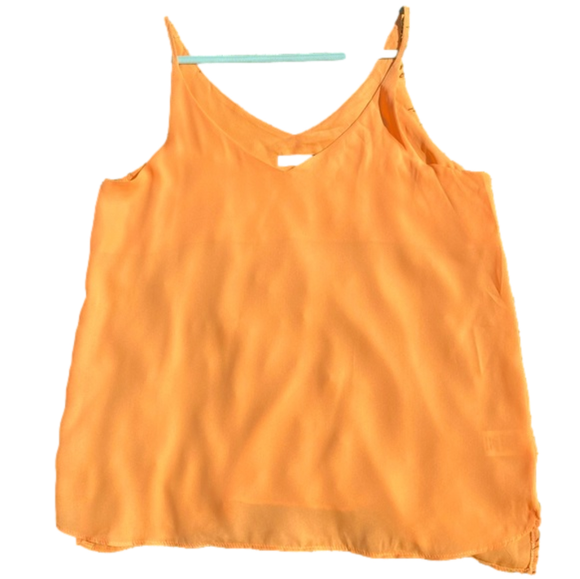 Stella Luce Tops - NWOT-Stella Luce brand Sz-L orange camisole style tank